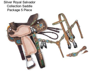 Silver Royal Salvador Collection Saddle Package 5 Piece