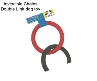 Invincible Chains Double Link dog toy
