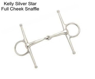 Kelly Silver Star Full Cheek Snaffle