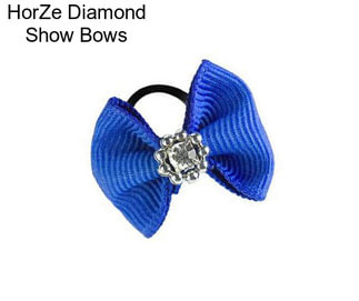HorZe Diamond Show Bows