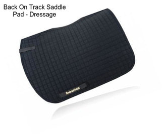 Back On Track Saddle Pad - Dressage