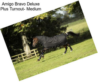 Amigo Bravo Deluxe Plus Turnout- Medium