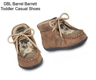 DBL Barrel Barrett Toddler Casual Shoes