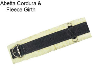 Abetta Cordura & Fleece Girth