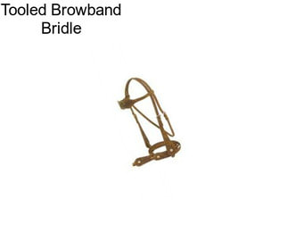 Tooled Browband Bridle
