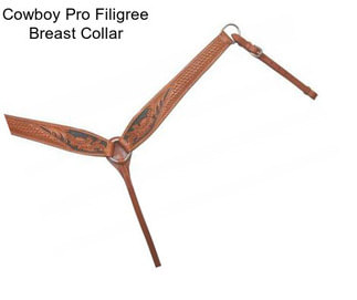 Cowboy Pro Filigree Breast Collar