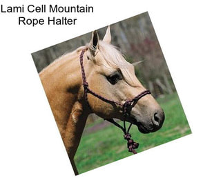 Lami Cell Mountain Rope Halter