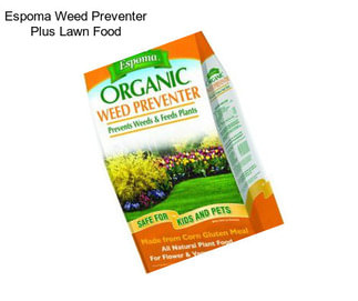 Espoma Weed Preventer Plus Lawn Food