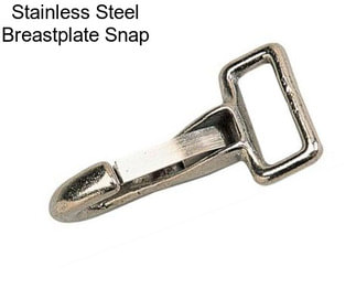 Stainless Steel Breastplate Snap