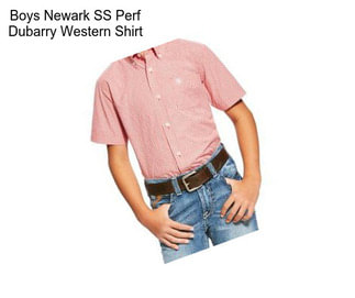 Boys Newark SS Perf Dubarry Western Shirt