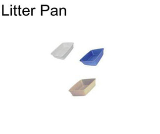 Litter Pan