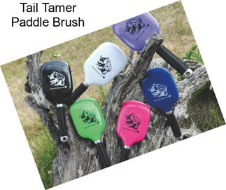 Tail Tamer Paddle Brush