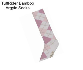 TuffRider Bamboo Argyle Socks
