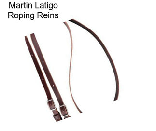 Martin Latigo Roping Reins