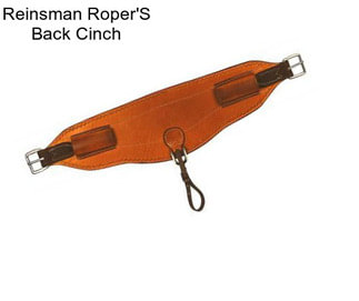 Reinsman Roper\'S Back Cinch