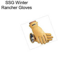 SSG Winter Rancher Gloves