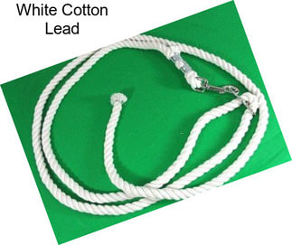 White Cotton Lead