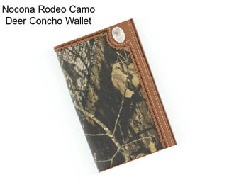 Nocona Rodeo Camo Deer Concho Wallet
