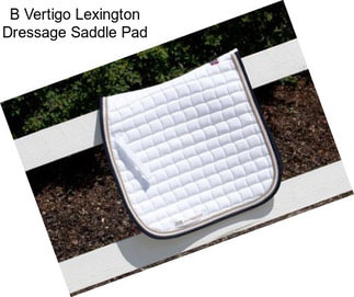 B Vertigo Lexington Dressage Saddle Pad