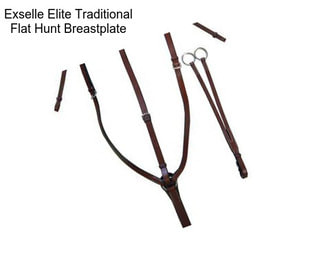 Exselle Elite Traditional Flat Hunt Breastplate