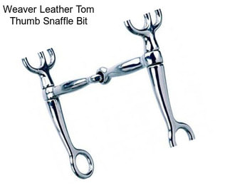 Weaver Leather Tom Thumb Snaffle Bit