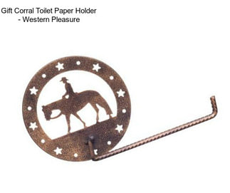 Gift Corral Toilet Paper Holder - Western Pleasure