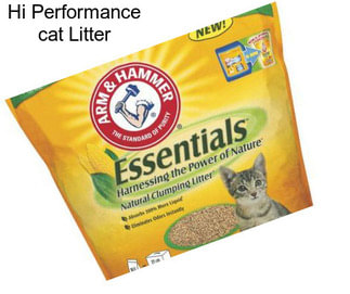 Hi Performance cat Litter