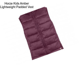 Horze Kids Amber Lightweight Padded Vest