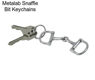 Metalab Snaffle Bit Keychains