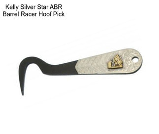 Kelly Silver Star ABR Barrel Racer Hoof Pick