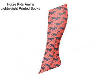 Horze Kids Amira Lightweight Printed Socks