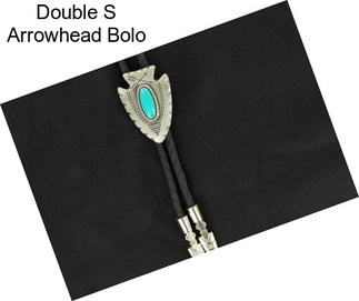 Double S Arrowhead Bolo