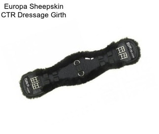 Europa Sheepskin CTR Dressage Girth