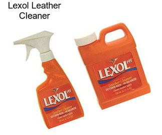 Lexol Leather Cleaner