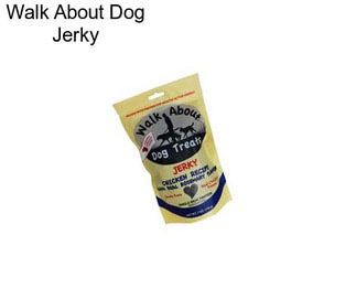 Walk About Dog Jerky