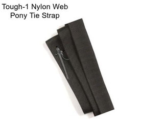 Tough-1 Nylon Web Pony Tie Strap