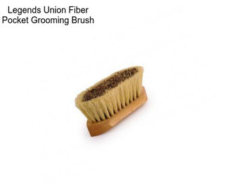 Legends Union Fiber Pocket Grooming Brush