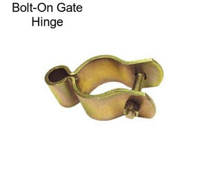 Bolt-On Gate Hinge