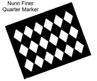 Nunn Finer Quarter Marker