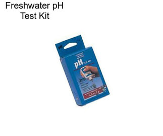 Freshwater pH Test Kit