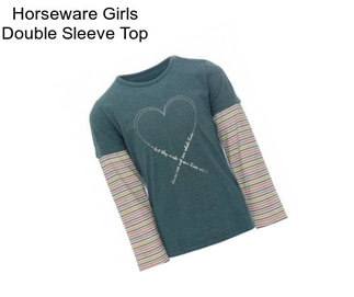 Horseware Girls Double Sleeve Top