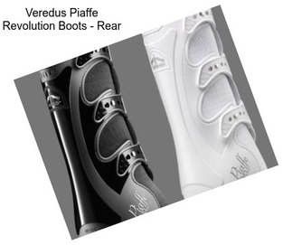 Veredus Piaffe Revolution Boots - Rear