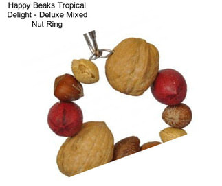 Happy Beaks Tropical Delight - Deluxe Mixed Nut Ring