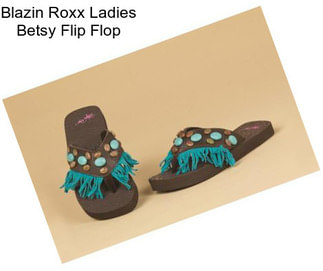 Blazin Roxx Ladies Betsy Flip Flop