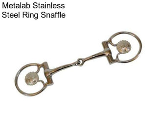 Metalab Stainless Steel Ring Snaffle