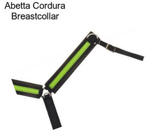 Abetta Cordura Breastcollar