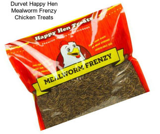 Durvet Happy Hen Mealworm Frenzy Chicken Treats