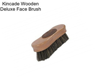 Kincade Wooden Deluxe Face Brush