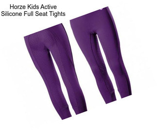 Horze Kids Active Silicone Full Seat Tights