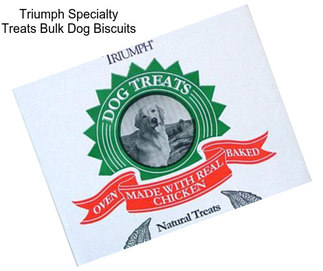 Triumph Specialty Treats Bulk Dog Biscuits